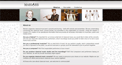 Desktop Screenshot of mariars.com